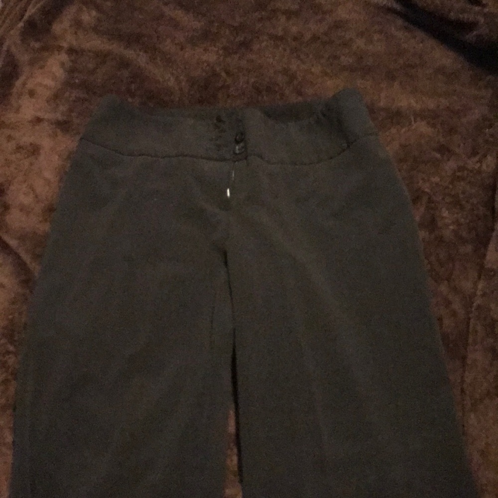 Style & Co. as 4 Black low rise dress slacks